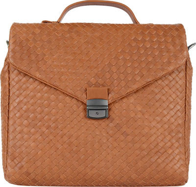 

Eske 13 inch Laptop Messenger Bag(Tan)
