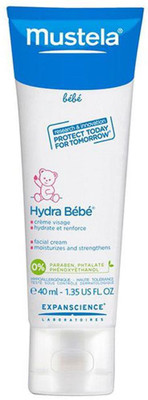 

Mustela Hydra Bebe Facial Cream - 40ml (1.35oz)(40 ml)