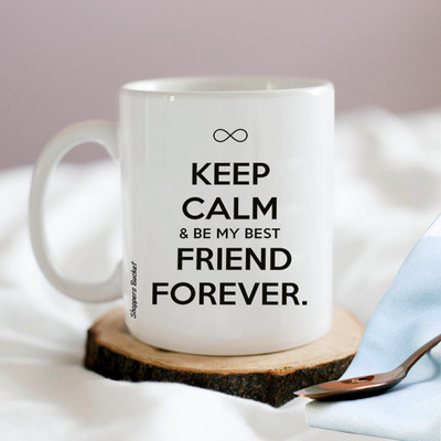 Shoppers Bucket 398 Ceramic Coffee Mug(330 ml)