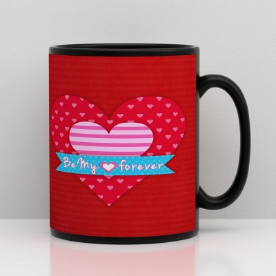 GiftsOnn Wonderful Black Personalized Ceramic Coffee Mug(300 ml)