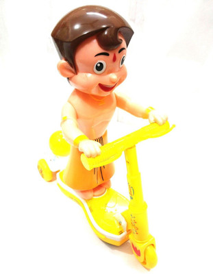 

Speoma Chota Bheem_motor cycle_with light and music(Multicolor)