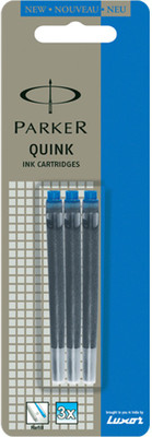 

Parker Quink Blue Ink Cartridge(Pack of 3)