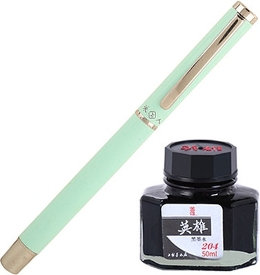 

Giftvenue Yiren 3577 Turquoise Exclusive Ink Pen Gift Set with Free Hero Ink Bottle(Pack of 2)