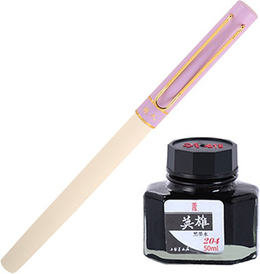 

Giftvenue Yiren 3581 Exclusive Violet Designer Ink Pen Gift Set with Free Hero Ink Bottle(Pack of 2)