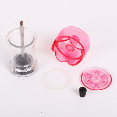 

Bluzon Multi Purpose Plastic Traditional Pepper Mill(Pink, Clear, Pack of 1)