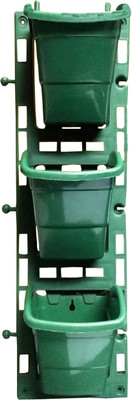 SHOPTICO Plant Pot Plant Container Set(Plastic) available at flipkart for Rs.255