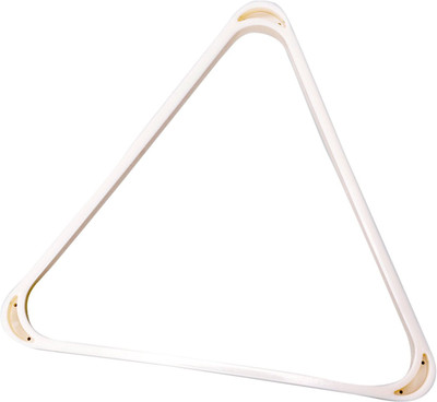 

Laxmi Ganesh Billiard Heavy plastic triangle-15 balls heavy triangle Billiard Ball(Pack of 1, White)