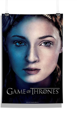 

Redwolf Official "Game Of Thrones"- Sansa Double Color, Wall Decor - Home & Office Poster Print Art [ Frame Not Included ] ,licensed by HBO (Home Of Box Office) , USA Photographic Paper(18 inch X 12 inch)