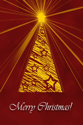 

Christmas Light small poster Fine Art Print(18 inch X 12 inch)