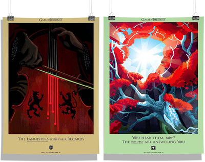 

Game Of Thrones -Violin & You Hear them Boy Wall Deco Poster Paper Print(18 inch X 12 inch, Rolled)