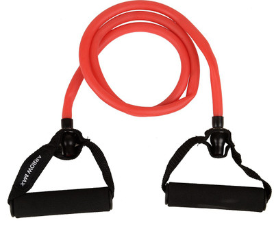 

Arrowmax Toning Tube Heavy Resistance For Excercise, By Krasa Resistance Tube(Red)