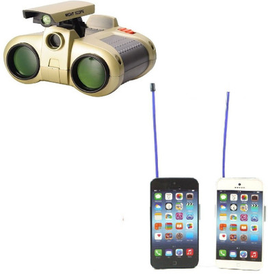

Shop & Shoppee Pack of Night Scope Binoculars & Iphone Shape Walkie Talkie set(Multicolor)
