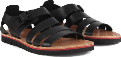 

Clarks Men Black Sports Sandals