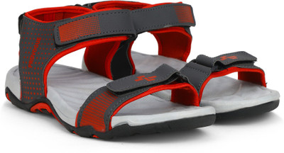 

Provogue Men Grey Red Sports Sandals
