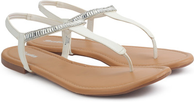 

Bata Women White Flats