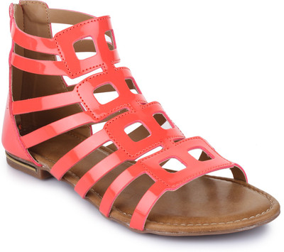 

Adorn Women Peach Flats