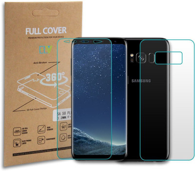 

ELV Front and Back Screen Guard for Samsung Galaxy S8(Pack of 1), Transparent