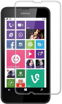 Ipackk Tempered Glass Guard for Nokia Lumia 630(Pack of 1)