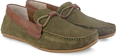 

Ruosh Loafers For Men(Green, Brown