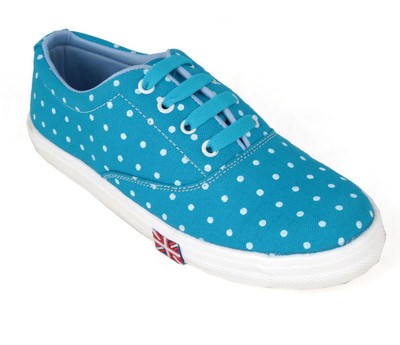 

justfab Canvas Shoes For Women(Blue