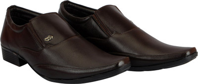 

FAUSTO Trendy Slip On For Men(Brown
