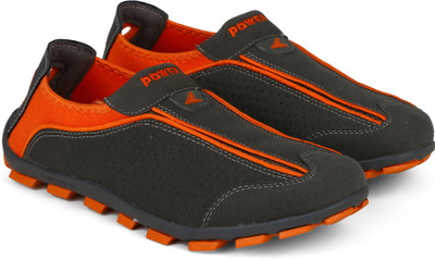

Power SLIP NEW 12 Walking Shoes For Women(Grey, Orange