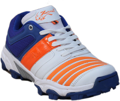 

Zigaro ZGF ORANGE RUBBER STUDD Cricket Shoes For Men(Multicolor