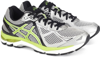 

Asics GT-2000 3 RUNNING For Men(Grey, Green, Sil/lm/blk
