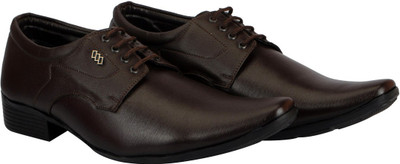 

FAUSTO Trendy Lace Up For Men(Brown
