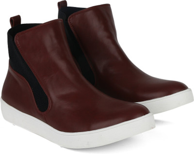 

Carlton London CLL-4048 Casuals For Women(Burgundy, Black