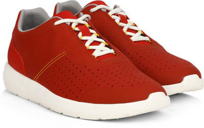 

Clarks Torset Vibe Red Sneakers For Men(Red