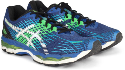

Asics GEL-NIMBUS 17 RUNNING For Men(Multicolor, Ele blu/#ylw/ind