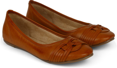

Bata REBECCA Bellies For Women(Tan, Light brown tan
