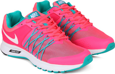 

Nike NIKE AIR RELENTLESS  Running Shoes For Women(Multicolor, Pink blast/white-clear jade