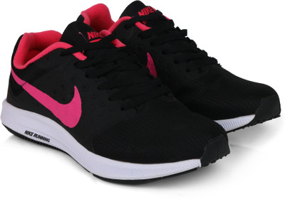 

Nike WMNS Nike DOWNSHIFTER 7 Running Shoes For Women(Black, Pink