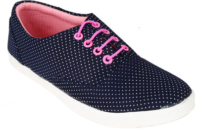 

justfab Canvas Shoes For Women(Blue
