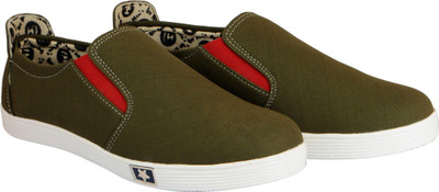 

FAUSTO Trendy Sneakers For Men(Green, Mehndi