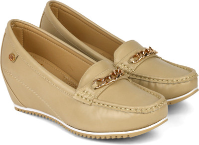 

Carlton London CLL-4054 Loafers For Women(Beige