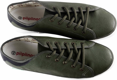 

PIIPIINOO Men's Fully Convertible Zipper Shoes (Fern Green Casual) For Men(Green