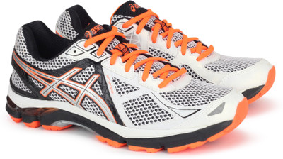 

Asics GT-2000 3 RUNNING For Men(White, Orange, Wh/sil/flash orn