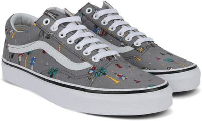 

Vans Canvas Shoes For Men(Grey, (party train) the stars/gray