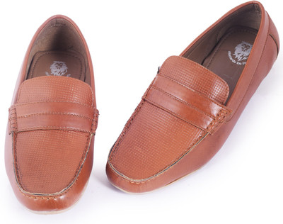 

Abelardo De Moda Abelardo De Moda Tan Faux Leather Loafers Loafers For Men(Brown