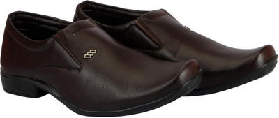 

FAUSTO Trendy Slip On For Men(Brown