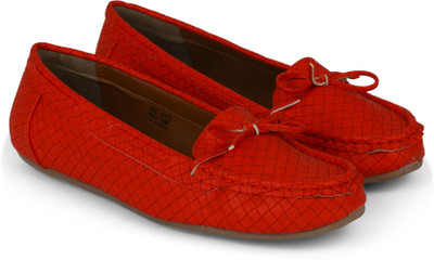

Bata KELLY boat Shoes For Women(Red
