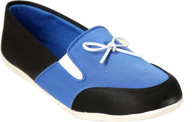 

Alexus Canvas Shoes For Women(Blue, Black)