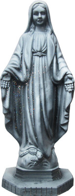 

salvus app solutions Decorative Showpiece - 15 cm(Polyresin, Grey)