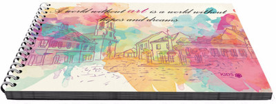 

Kids Gallore A-World-Without-Art Sketch Pad(Multicolor, 50 Sheets)