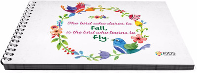 

Kids Gallore The-Bird-Who-Dares Sketch Pad(Multicolor, 50 Sheets)