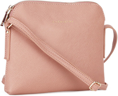 

Chemistry Women Casual Pink Genuine Leather Sling Bag