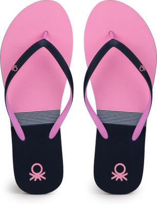 United Colors of Benetton Flip Flops, Pink